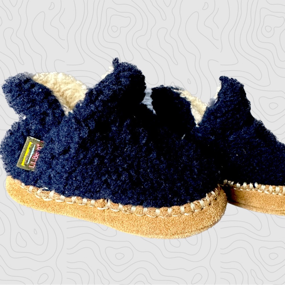 LL Bean toddler slipper booties